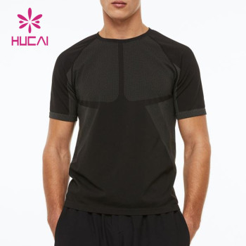 ODM Private Label Men Gym Sports T Shirts Workout Sportswear China Factory