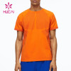ODM Seamless Fabric Men Gym Sports T Shirts Workout Sportswear China Supplier