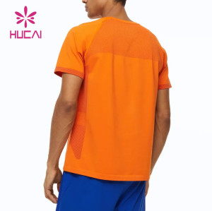 ODM Men Gym Sports T Shirts Workout Sportswear China Supplier