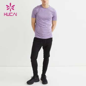 ODM Dry Fit Fabric Men Activewear T Shirts Workout Sportswear China Factory