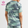 ODM Dry Fit Men Tie-Dyed Color T Shirts Workout Sportswear China Factory