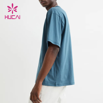 ODM Custom Logo Oversize Style Cotton T Shirts Workout Sportswear China Factory