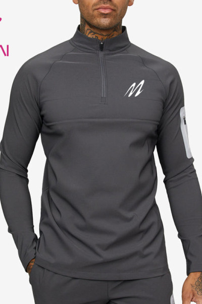 Custom Mens Long Sleeve Nylon Zipper Silk Screen Sweatshirts Suppliers