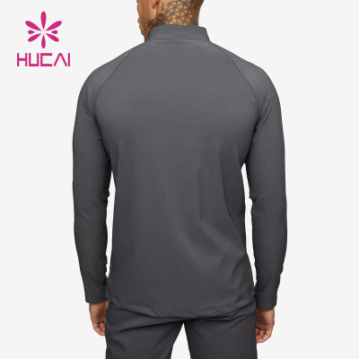 Custom Mens Long Sleeve Nylon Zipper Silk Screen Sweatshirts Suppliers