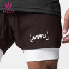 OEM Private Label Mens shorts Breathable 2 In 1 Gymwear Manufacturer