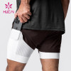 OEM Private Label Mens shorts Breathable 2 In 1 Gymwear Manufacturer
