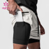 OEM Mens Shorts 2 In 1 Private Label Color Contrast  Gymwear Factory China