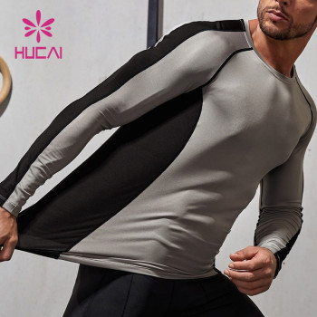 Custom Private Label Mens Slim T Shirts Soft Lightweight Fabric Gymwear Factory