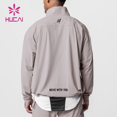 Custom Long Sleeve Slim 1/4  Zipper Mens Private Label Sweatshirts Factory