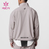 Custom Long Sleeve Slim 1/4  Zipper Mens Private Label Sweatshirts Factory
