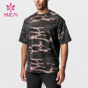 Custom Mens Camouflage Shorts Sleeve Digital Printing T Shirts Supplier