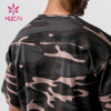 Custom Mens Camouflage Shorts Sleeve Digital Printing T Shirts Supplier