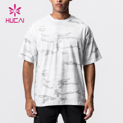 Custom Mens Camouflage Shorts Sleeve Digital Printing T Shirts Supplier