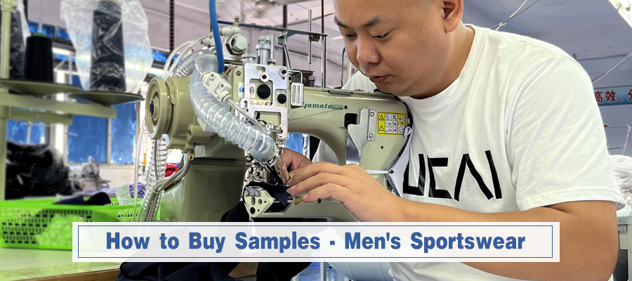 men's sportswear sample