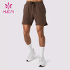 Private Label Workout Shorts Custom Mens Khaki Sportswear Manufacturer Supplier