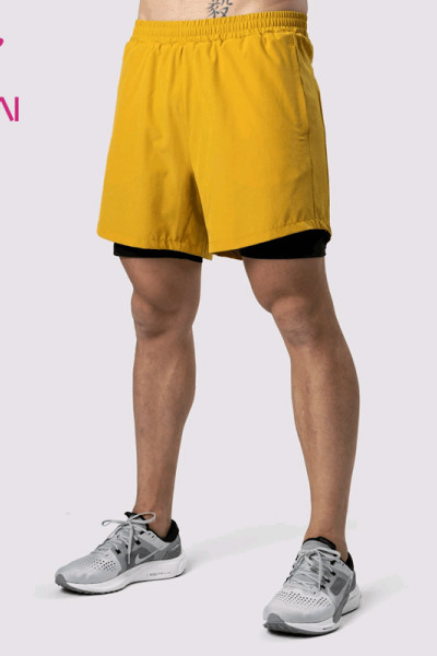 ODM OEM 2 IN 1 Shorts Private Label Custom Logo Running Mens Gymwear