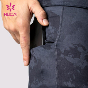 oem men riding legging activewear running sublimation pants custom private label fitness clothing