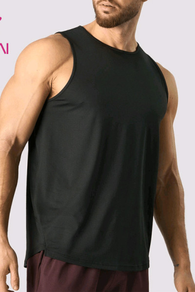 custom slim fit mens quick drying tank top gym wear suppliers