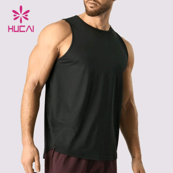 custom slim fit mens quick drying tank top gym wear suppliers