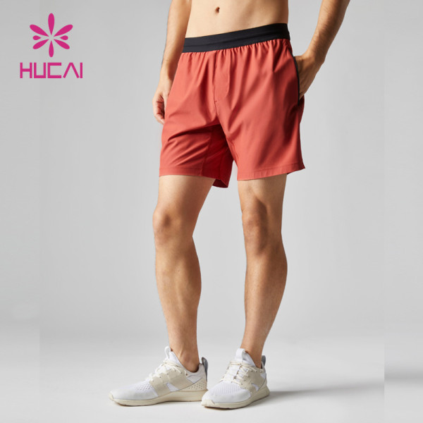 Customized Waisted Band Mens Short with Pocket China Activewear Manufacturer