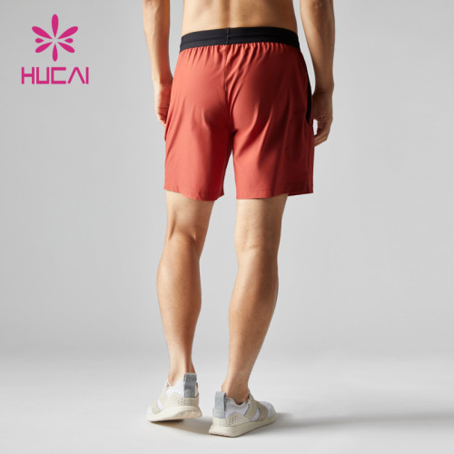 Customized Waisted Band Mens Short with Pocket China Activewear Manufacturer