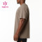 Custom Oversize Plain Color Mens T-shirt Sportswear Manufacturing Companies