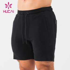 Customized Mens Cotton Thick Shorts with Pocket China Activewear Manufacturer