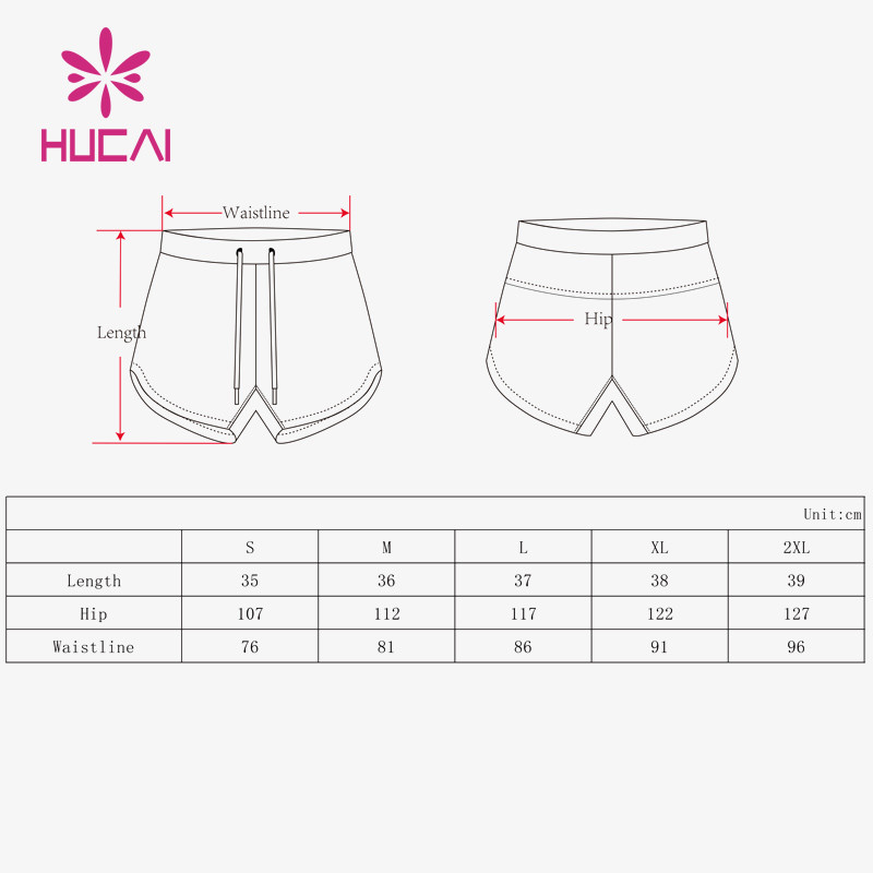 Men's sports shorts size