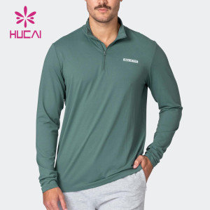 HUCAI OEM ODM Polo Long Sleeve Mens shirts Sportswear Manufacturing Companies