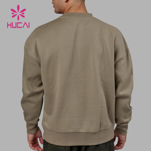 HUCAI Custom Silicone Logo Unisex Women& Men Slim Fit Hoodie Activewear Manufacturer