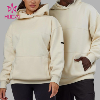 HUCAI Unisex Women& Men Front Pocket High Quality Hoodie Activewear Manufacturer