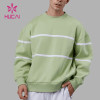 HUCAI Unisex Women& Men Color Contrasting High Quality Sweatshirt Activewear Manufacturer
