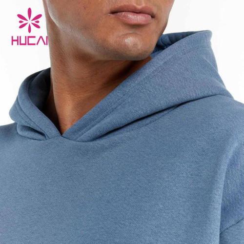 HUCAI High Quality Comfortable Mens Hoodie Private Label Fitness Clothing
