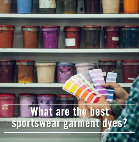 What are the best sportswear garment dyes?