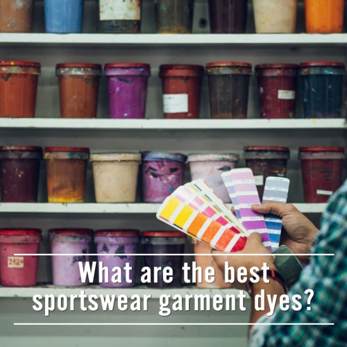 What are the best sportswear garment dyes?