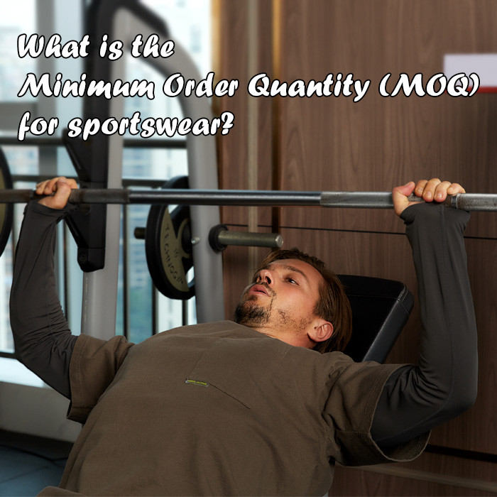 What is the Minimum Order Quantity (MOQ)  for sportswear?