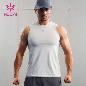 HUCAI Custom Laser Cutting Process Tank Top Reflective Vest China Manufacturer