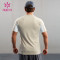 HUCAI ODM OEM Sports Shirts Reflective Heat-transfer Gym Short Sleeve Manufacturer