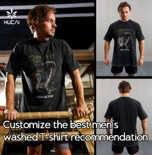 Customizing the Best Men's Washed T-Shirt Recommendations