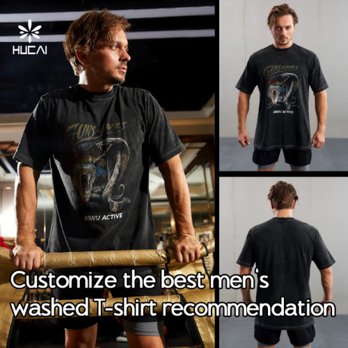 Customizing the Best Men's Washed T-Shirt Recommendations