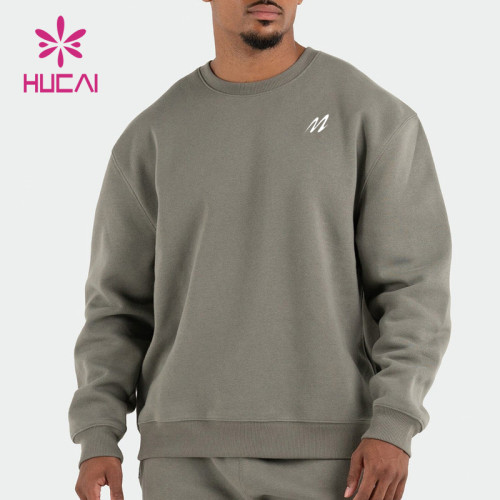 HUCAI Fashionable Gym Sweatshirts Heavyweight Hoodies Manufactured In China