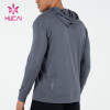 HUCAI Premium Quality Gym Sweatshirts Drawstring Private Label Hoodies Manufacturer