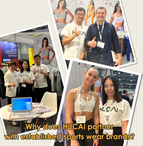 Why does HUCAI partner with established sports wear brands? Is it good for sports brands?