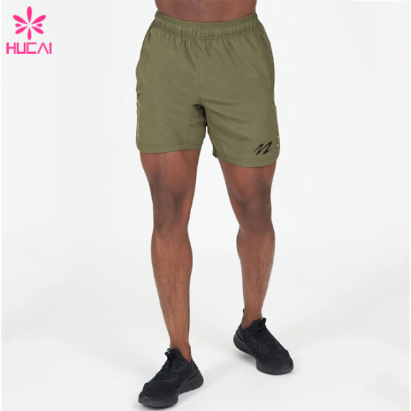 HUCAI ODM Mens Mesh Breathable Sports Shorts With Large Pocket Factory Manufacturer