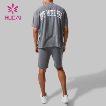 Custom High Quality Heavyweight 100% Cotton Oversized Sports Gym T Shirt Manufacturer