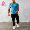ODM Custom Private Label Gym Screen Printed Fit T Shirts Mens Short Sleeve Gym