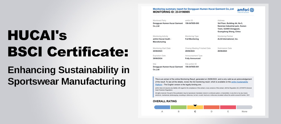 BSCI certificate