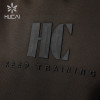 HUCAI Custom Mens Sports Hoodies Silicone Printing Gymwear Manufacturer
