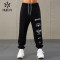 HUCAI OEM Mens Sports Joggers Sorona Fabric Screen Printing Sweat Pants Factory