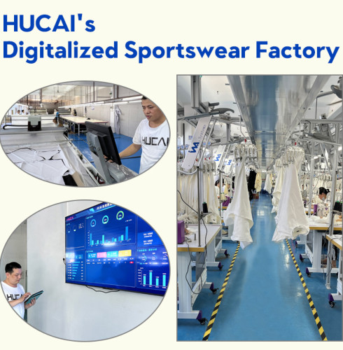 HUCAI's Digitalized Sportswear Factory